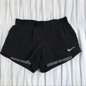 black nike shorts